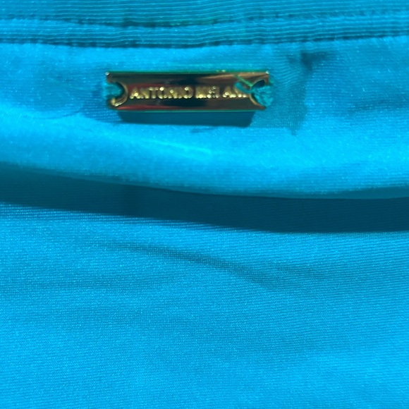 Antonio Melani Turquoise Swim Bottoms‎ - Picture 6 of 8